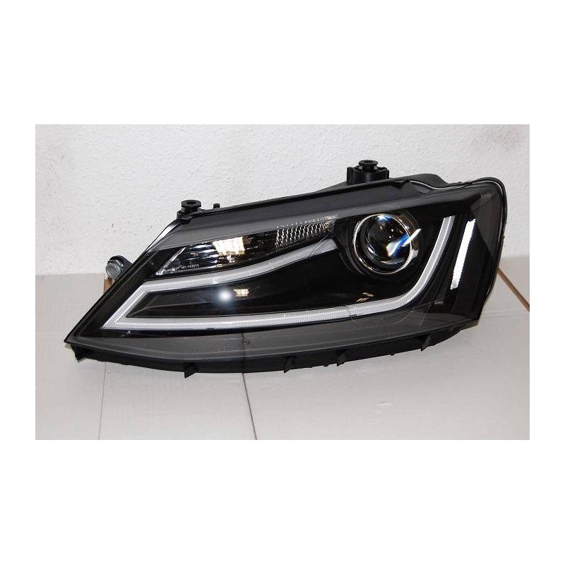 Fanali Day Light Volkswagen Jetta 11 Black