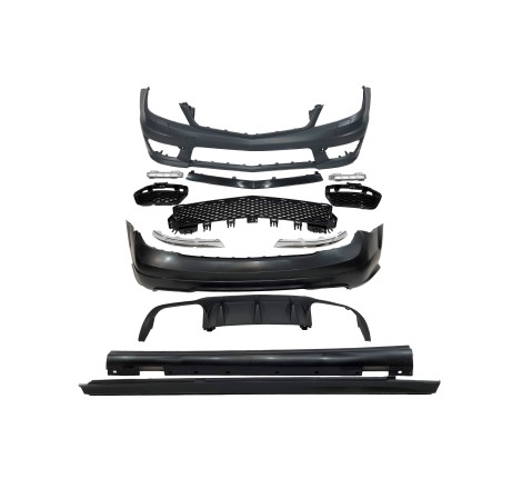 Kit Estetici Mercedes W204 4P 2007-2013 Look AMG