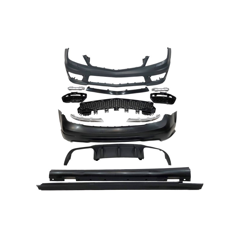 Kit Estetici Mercedes W204 4P 2007-2013 Look AMG