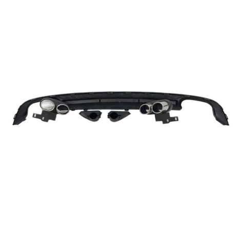 Difusor Trasero Audi A6 / A6 Avant C8 Look S6