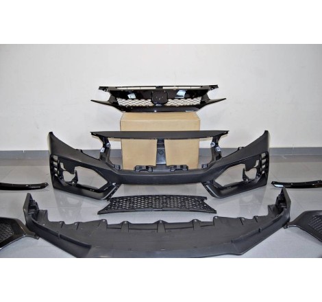 Kit Estetici Honda Civic MK10 Hatchback 2016+ look Type R ABS