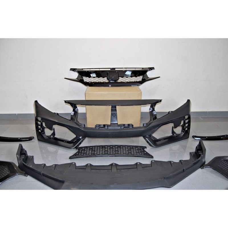 Kit Estetici Honda Civic MK10 Hatchback 2016+ look Type R ABS