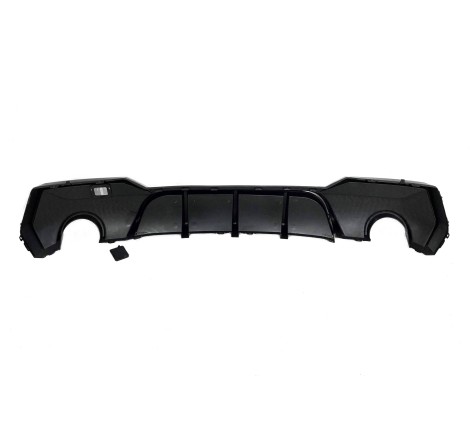 Diffusore Posteriore BMW G22 / G23 Look M Performance Nero lucido