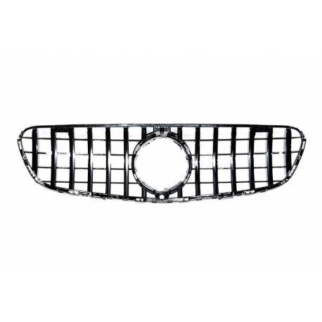 Front Grill Mercedes GLC X253 2015-2019 Look GT Glossy Black