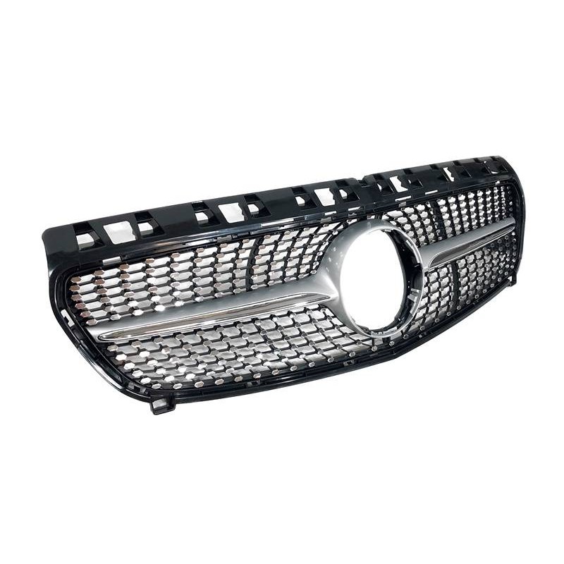 Front Grill Mercedes W176 2012-2015 Look Diamond