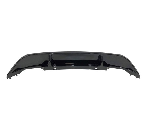 Difusor Trasero Volkswagen Golf 7 2013-2016 look R Negro Brillante