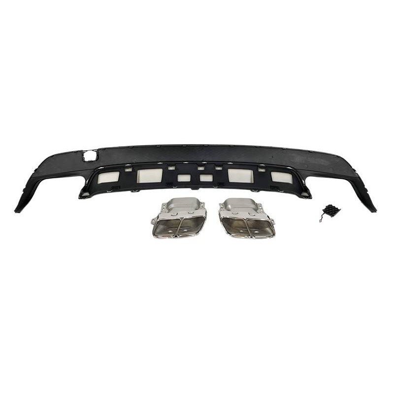 Rear Diffuser Mercedes CLA W117 2013-2018 Look A45 ABS