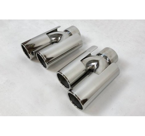 Terminali Di Uscita Di Scarico Bmw E60 / E90 / E92 / F10 / F30 Look M6