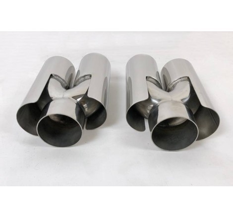 Terminali Di Uscita Di Scarico Bmw E60 / E90 / E92 / F10 / F30 Look M6