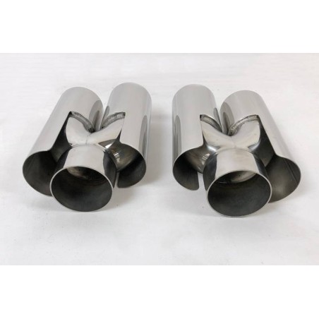 Terminali Di Uscita Di Scarico Bmw E60 / E90 / E92 / F10 / F30 Look M6