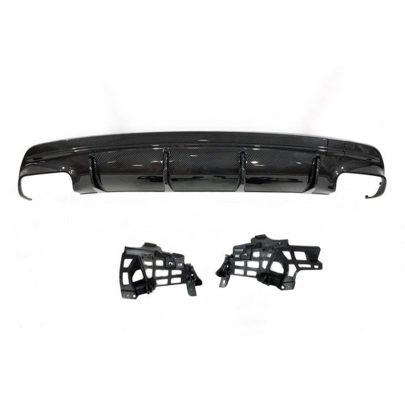 Rear Diffuser Mercedes CLA W117 16-18 4D/SW Look Carbon A45