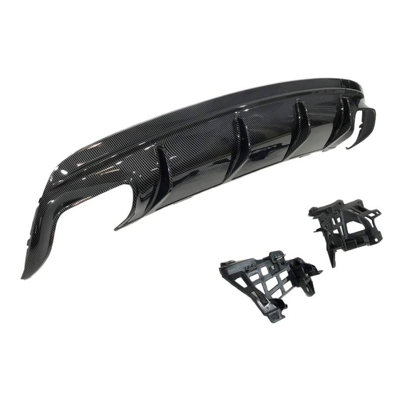 Rear Diffuser Mercedes CLA W117 16-18 4D/SW Look Carbon A45