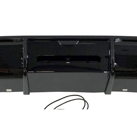 Rear Diffuser Volkswagen Golf 7 look TCR Glossy Black
