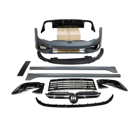 Kit De Estetici Volkswagen Golf 8  3/5 Porte Look R20 2 Scarico