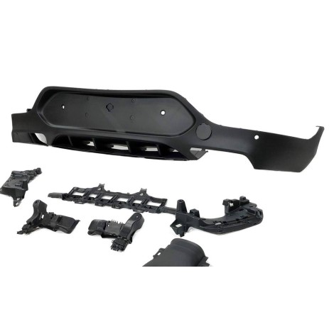Difusor Trasero Mercedes GLC X253 COUPE 2015-2019 ABS