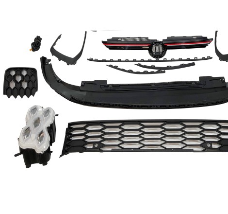 Paraurti Anteriore Volkswagen Golf 8 2019-2023 Look GTI