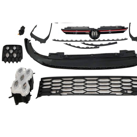 Paraurti Anteriore Volkswagen Golf 8 2019-2023 Look GTI
