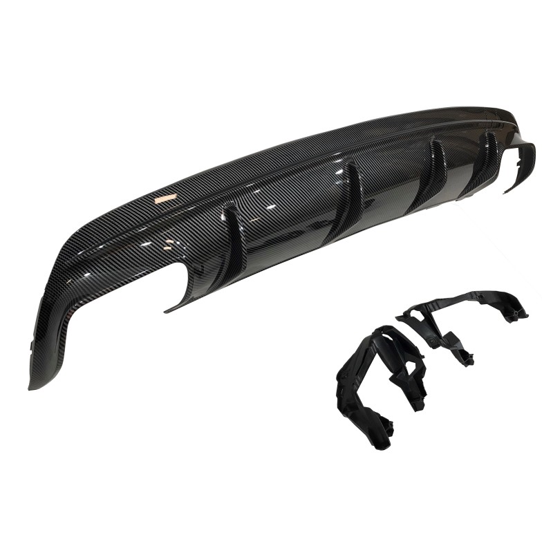 Rear Diffuser Mercedes CLA W117 13-15 4D/SW Look Carbon A45