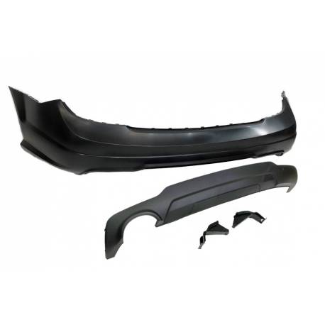 Paraurti Posteriore Mercedes W204 07-13 2-4P 1 Scarico Look AMG ABS