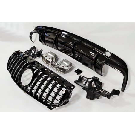 Kit Estetici Mercedes CLA W117 2016-2018 4D/SW Style Facelift look A45