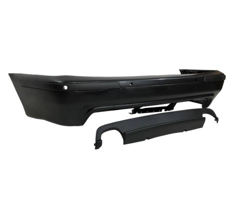 Pare-Choc Arrière BMW E39 95-03 Look M5 Double Sortie ABS