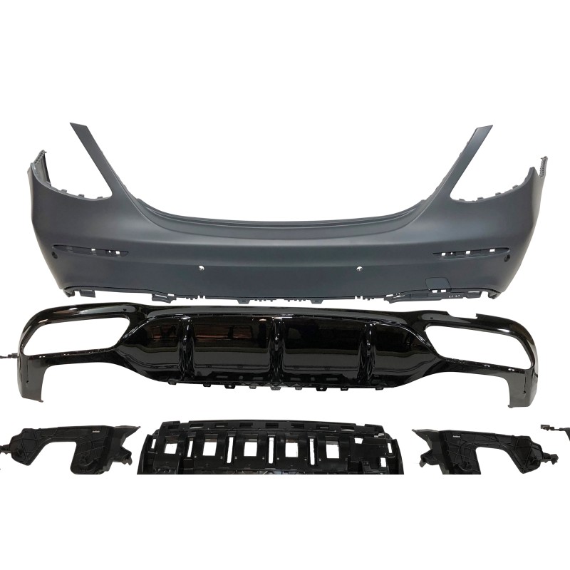 Rear Bumper Mercedes W213 2016-2019 Look AMG E63