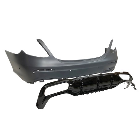 Rear Bumper Mercedes W213 2016-2019 Look AMG E63