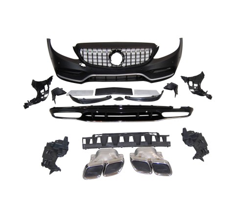 Kit Estetici Mercedes W205 2019 4P / SW AMG Look C63