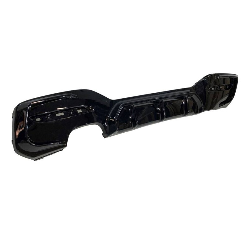 Rear diffuser BMW F20 / F21 LCI Look M Performance Glossy Black