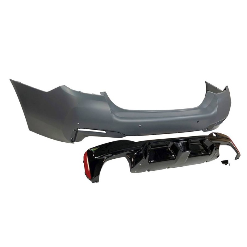 Rear Bumper BMW F10 Look G30 LCI