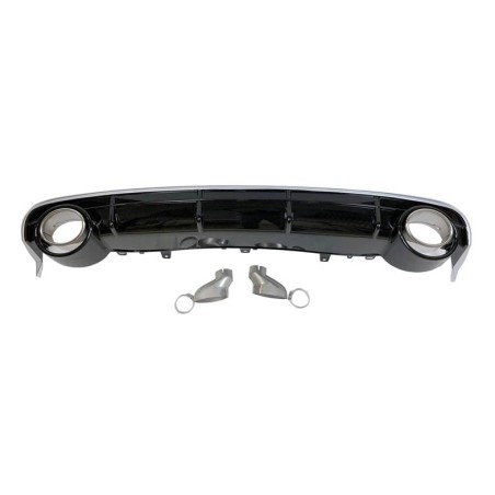 DIFUSSORE POSTERIORE AUDI A6 / A6 AVANT C7 2015- 2018 LOOK RS6 ABS