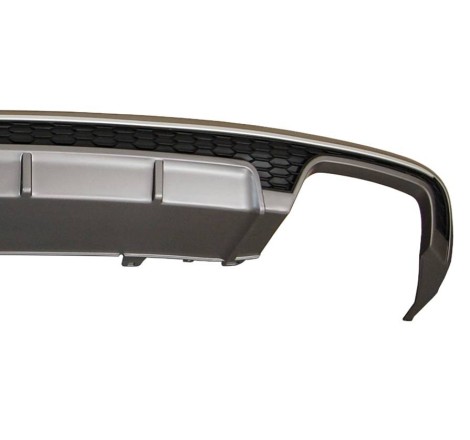 Rear Diffuser Audi A6 2016+ C7 Look S6 ABS