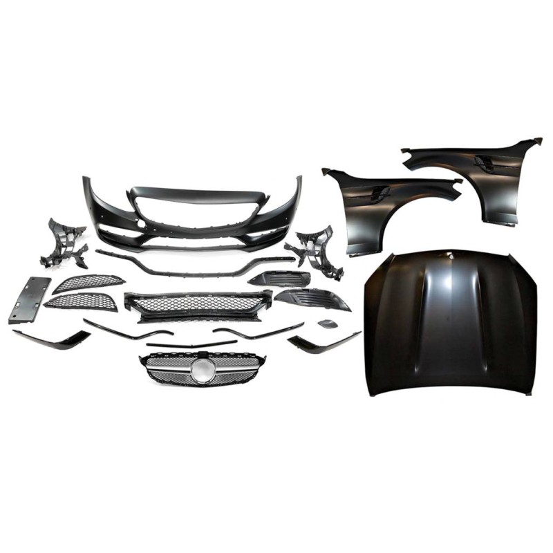 Kit De Carrosserie Mercedes W205 2014-2018 4P/2P/SW Look AMG C63