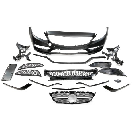 Kit Estetici Mercedes W205 2014-2018 4P/2P/SW Look AMG C63