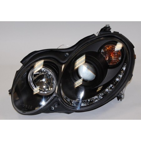 Fanali Day Light Mercedes CLK W209 04-09 Black