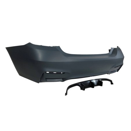 Rear Bumper BMW F32 / F33 / F36 LOOK M-TECH TWIN EXHAUST