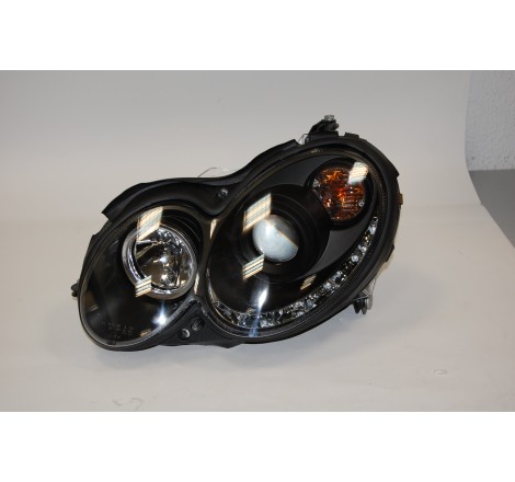 Fanali Day Light Mercedes CLK W209 04-09 Black