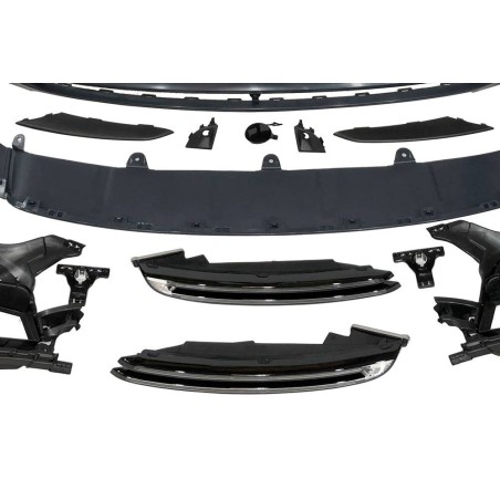 Pare-Choc Avant Porsche Porsche Macan 2018-2021 Look Turbo