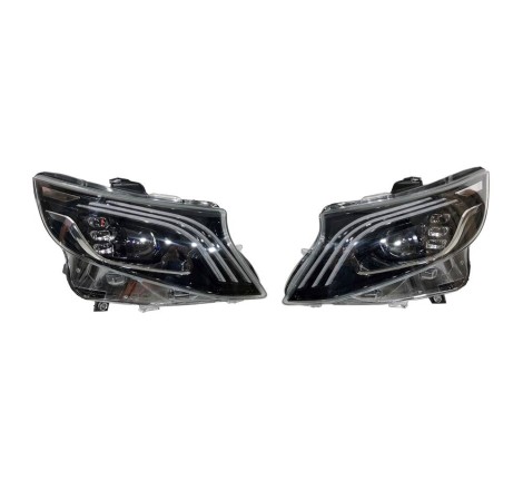 Phare Avant et feux arrières Mercedes Vito 260 2016-2020 Look Mayback