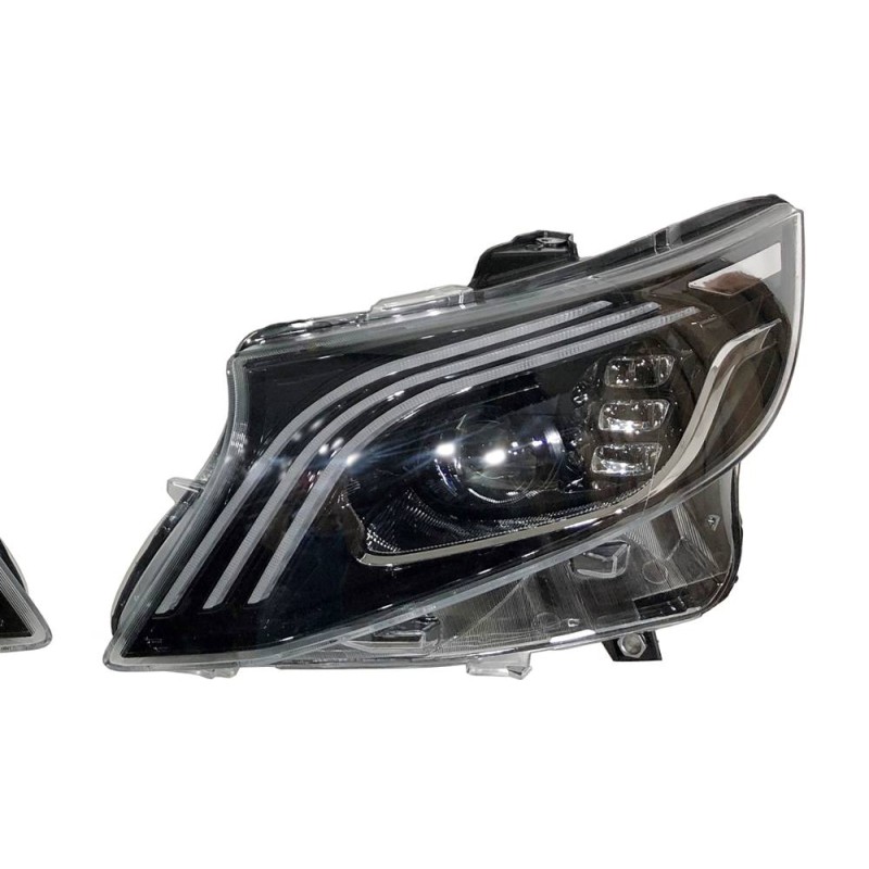 Set Of Headlamps and rear tails lights Mercedes Vito 260 2016-2020 Look Mayback