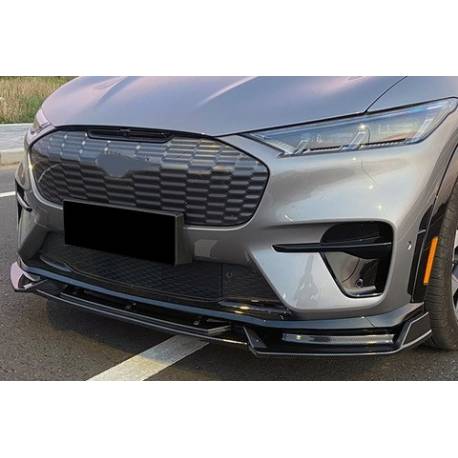 Front Spoiler Ford Mustang Match-E 2021 Glossy Black
