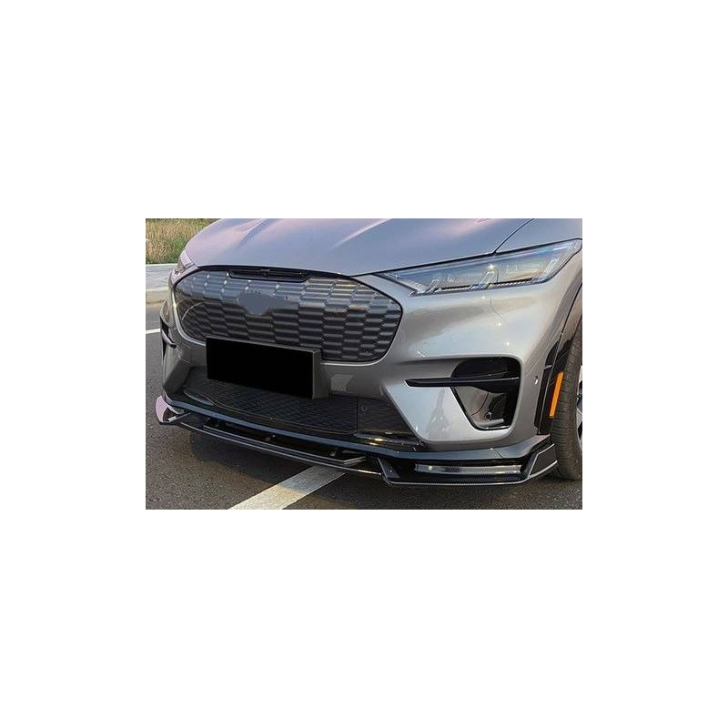 Front Spoiler Ford Mustang Match-E 2021 Glossy Black