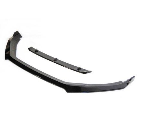 Spoiler Delantero Volkswagen Scirocco R20 2015+ Negro Brillante