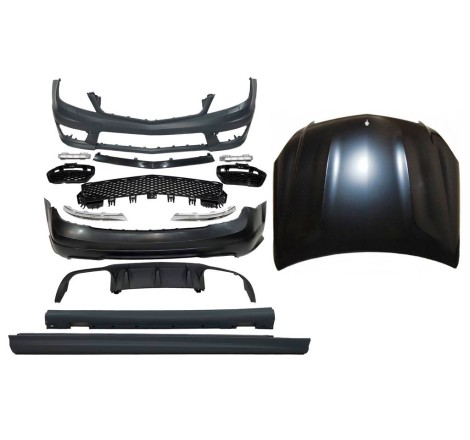 Kit De Carrosserie Mercedes W204 Coupe 2007-2013 Look AMG