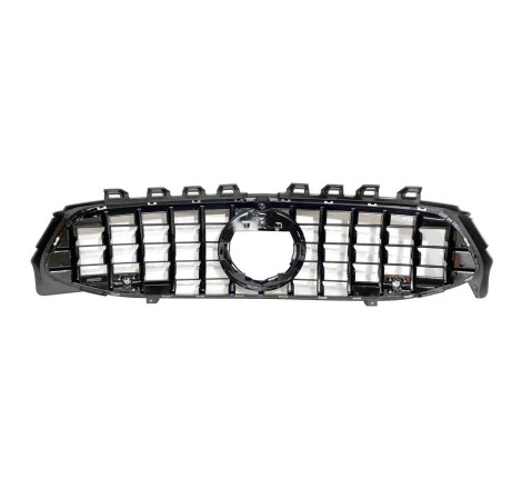Front Grill Mercedes W118 / C118 CLA Look GT Full Black Camera