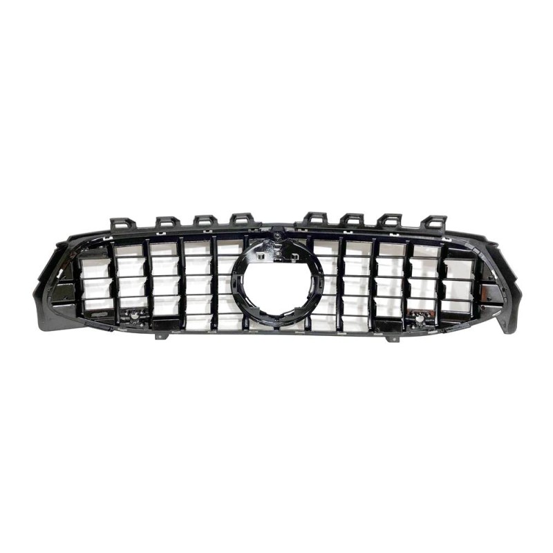 Front Grill Mercedes W118 / C118 CLA Look GT Full Black Camera