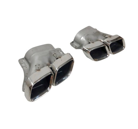 Sortie D'Échappement Mercedes W205 2019 Chrome