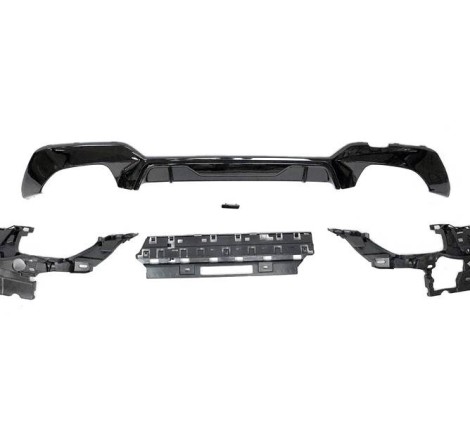 Diffuseur Arrière BMW G20 / G21 340 Look M Performance Noir brillant