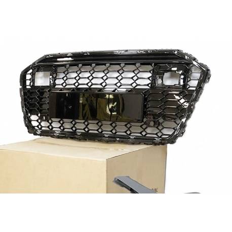 Front Grill AUDI A6 2020 Look RS6 BLACK