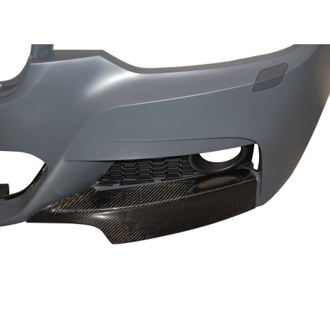 Paraurti anteriore BMW E90 09-12 LOOK  M-TECH LCI ABS C/FLAP CARBONIO